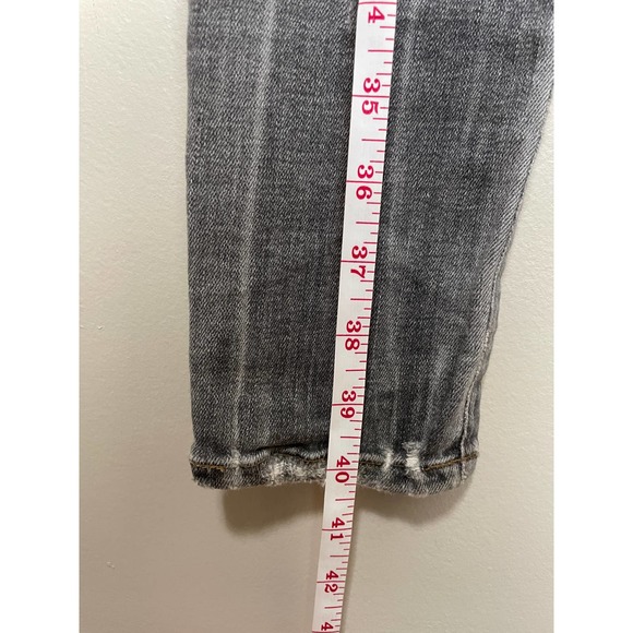 Citizen's of Humanity Distressed Rocket High Rise Skinny Jeans Gray 26 - Picture 8 of 9